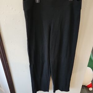 Eileen Fisher Black Knit Pants